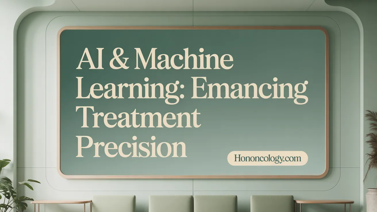 AI &amp; Machine Learning: Enhancing Treatment Precision