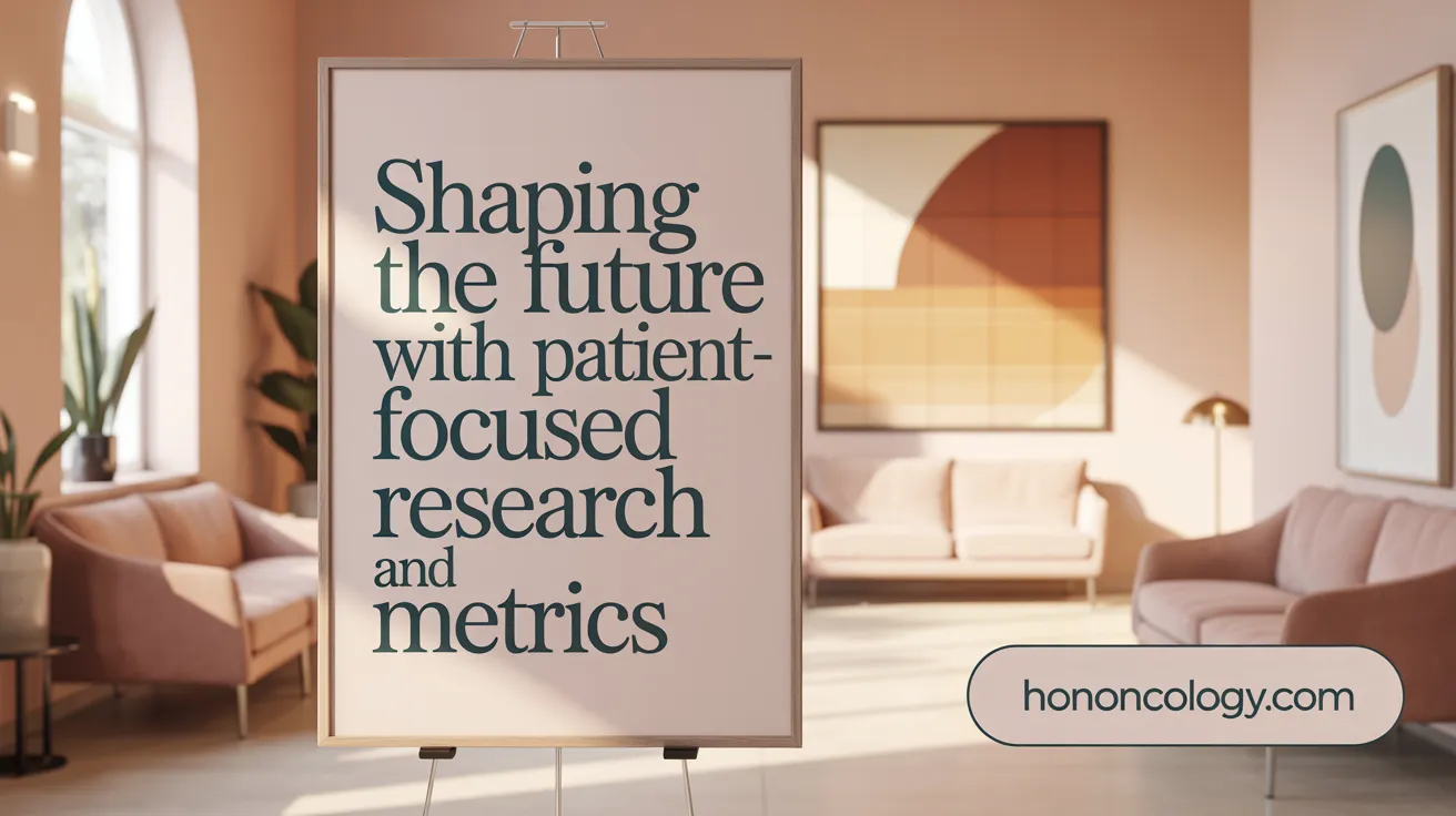 Shaping the future with patient-focused research and metrics