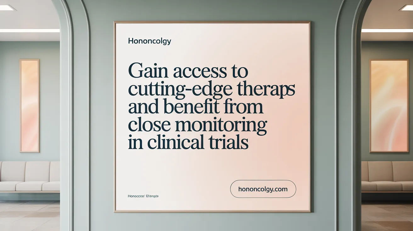 Gain Access to Cutting-Edge Therapies and Benefit from Close Monitoring in Clinical Trials