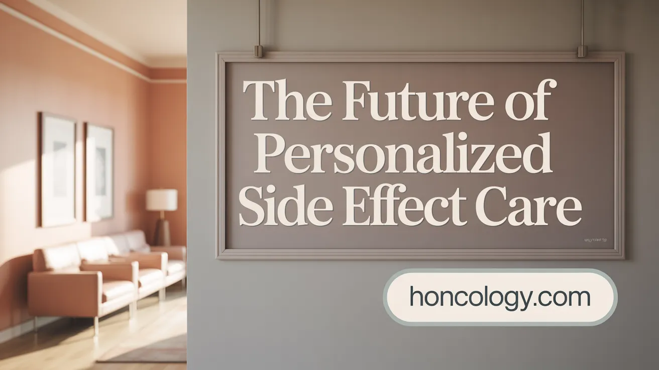 The Future of Personalized Side Effect Care