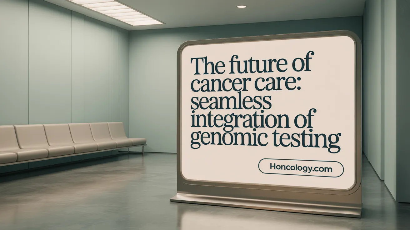 The Future of Cancer Care: Seamless Integration of Genomic Testing