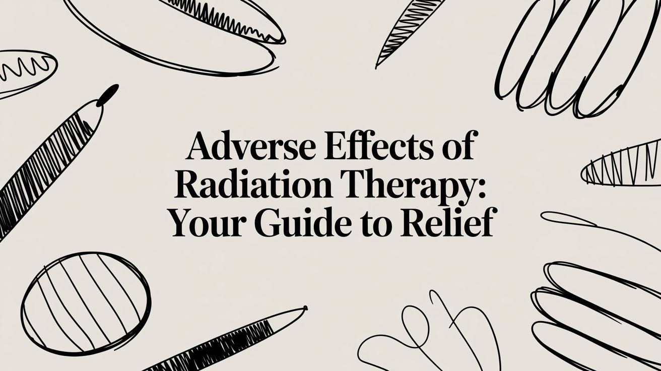 adverse effects of radiation therapy: Your guide to relief