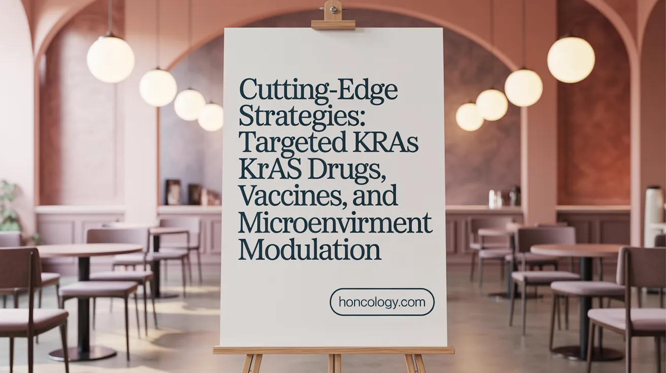 Cutting-Edge Strategies: Targeted KRAS Drugs, Vaccines, and Microenvironment Modulation