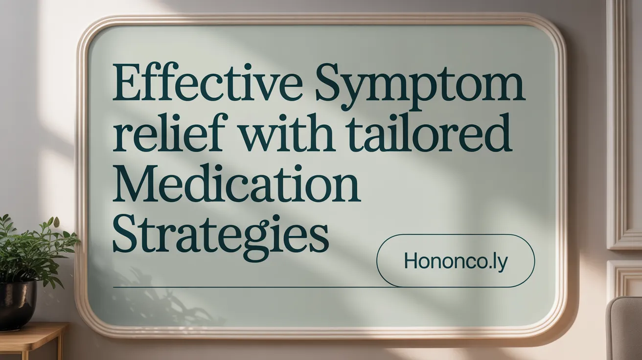 Effective Symptom Relief with Tailored Medication Strategies