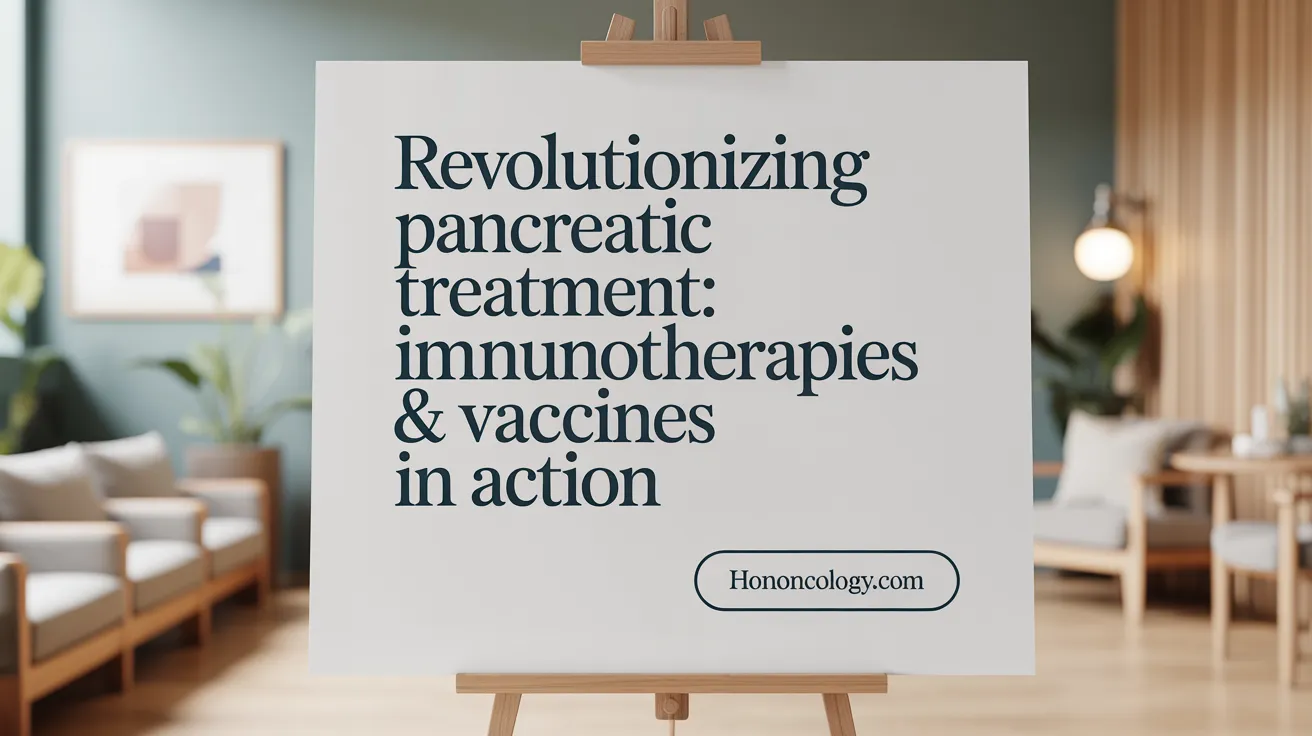 Revolutionizing Pancreatic Treatment: Immunotherapies &amp; Vaccines in Action