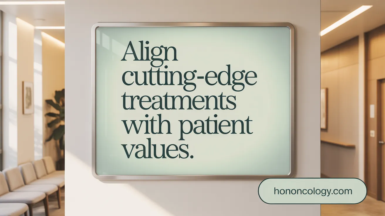 Align Cutting-Edge Treatments with Patient Values