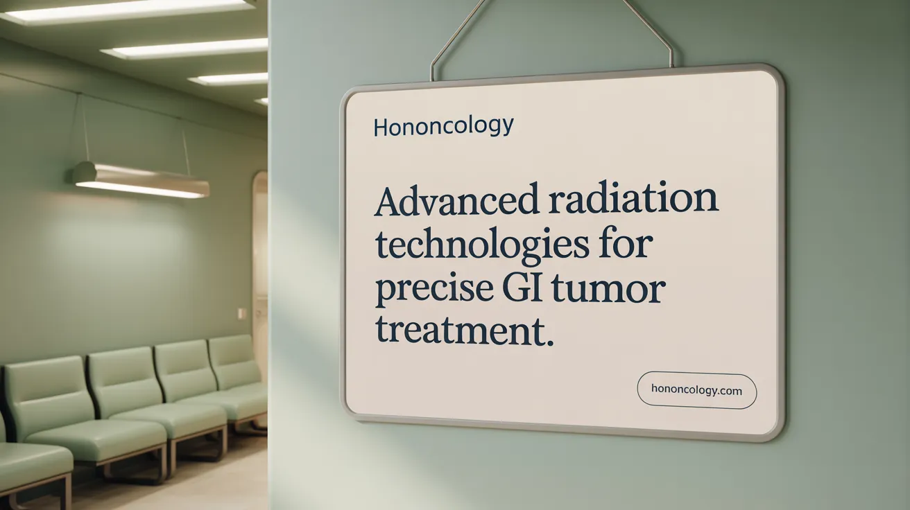 Advanced Radiation Technologies for Precise GI Tumor Treatment