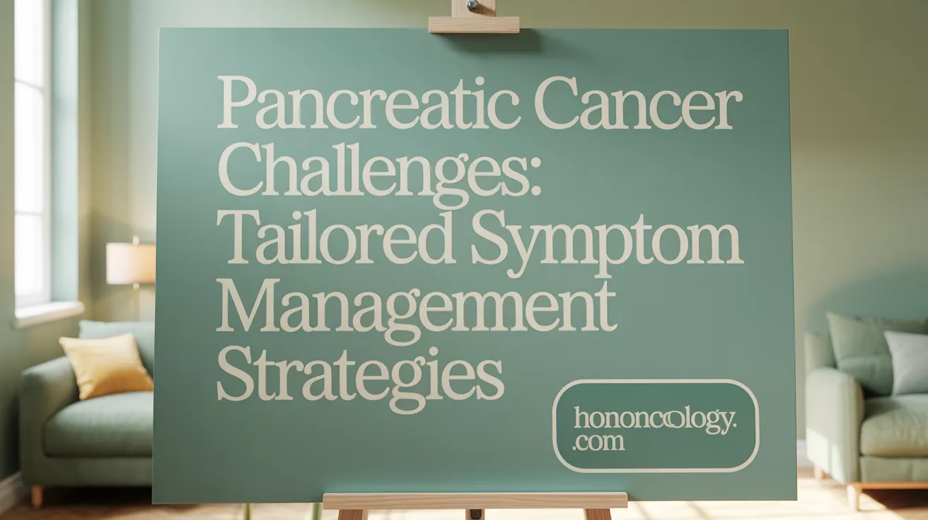 Pancreatic Cancer Challenges: Tailored Symptom Management Strategies