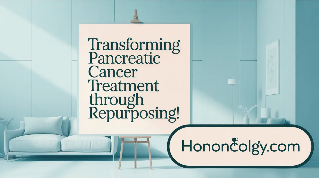 Transforming Pancreatic Cancer Treatment Through Repurposing!