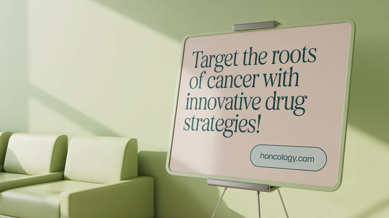 Target the Roots of Cancer with Innovative Drug Strategies!