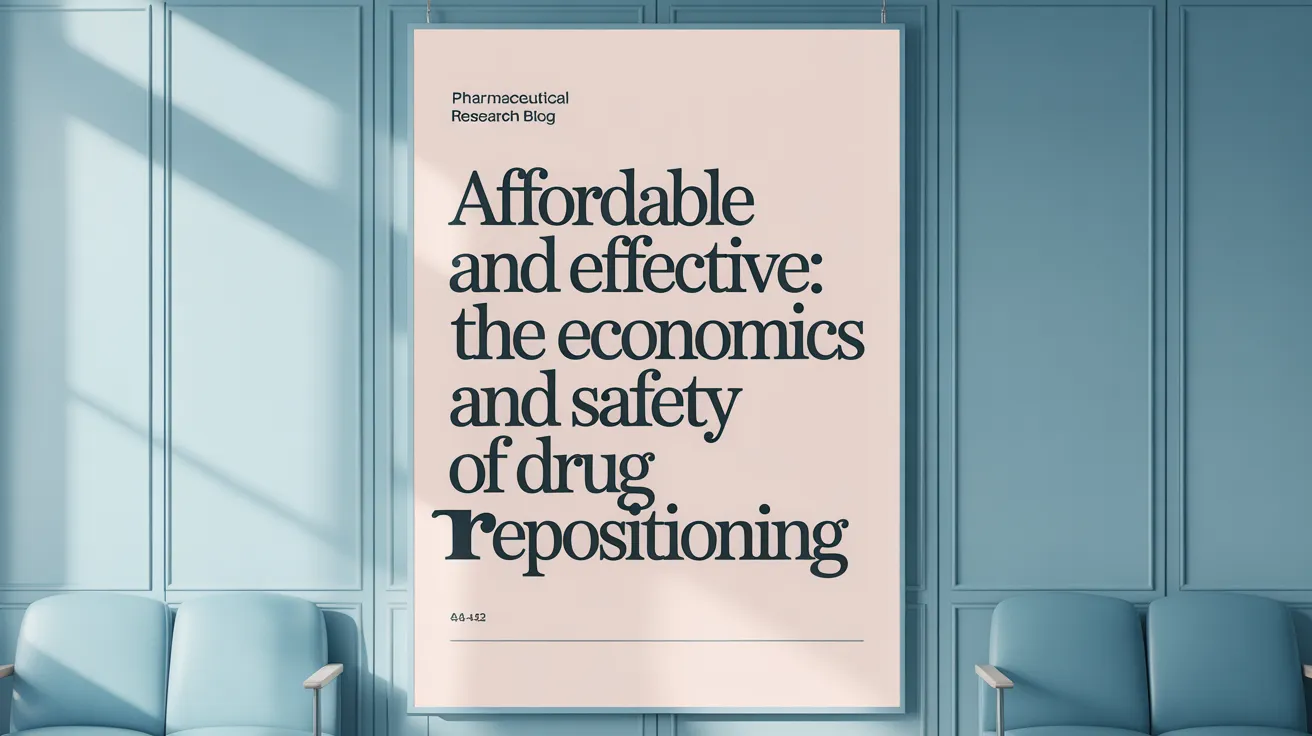 Affordable and Effective: The Economics and Safety of Drug Repositioning