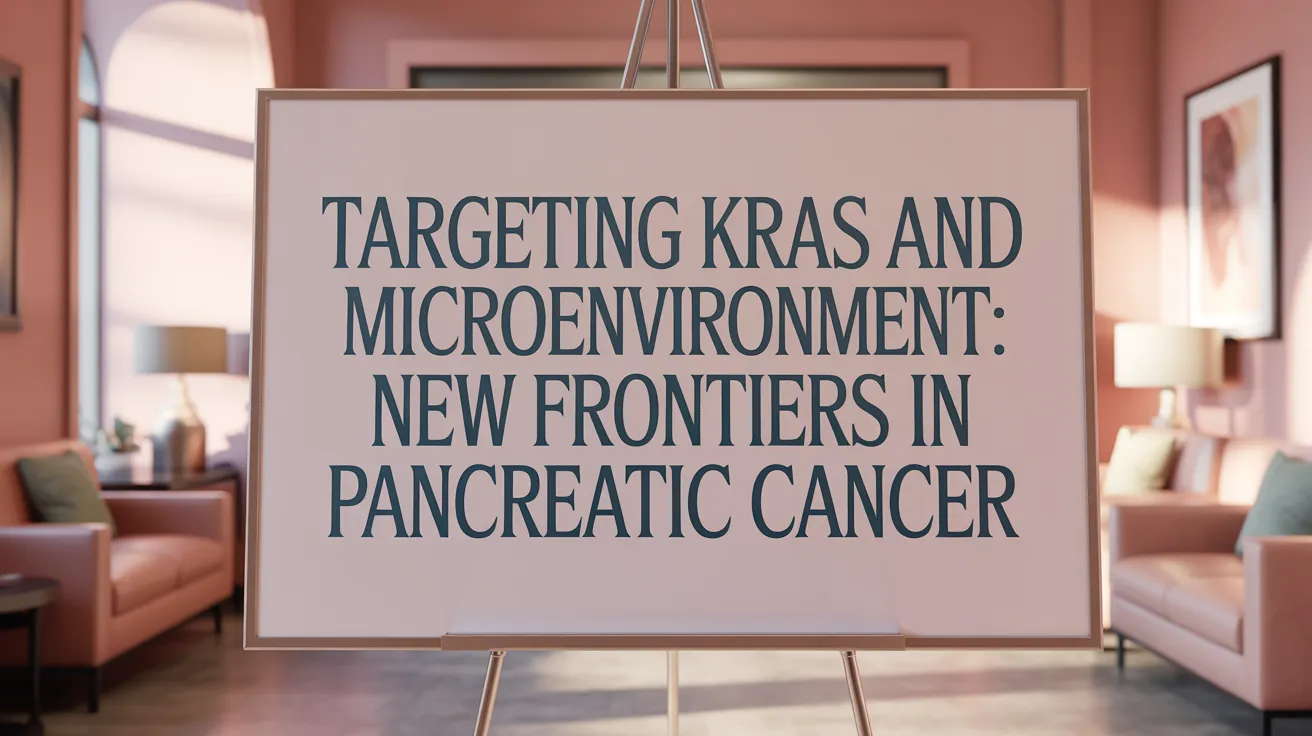 Targeting KRAS and Microenvironment: New Frontiers in Pancreatic Cancer