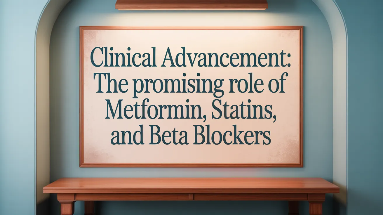 Clinical Advancement: The Promising Role of Metformin, Statins, and Beta Blockers
