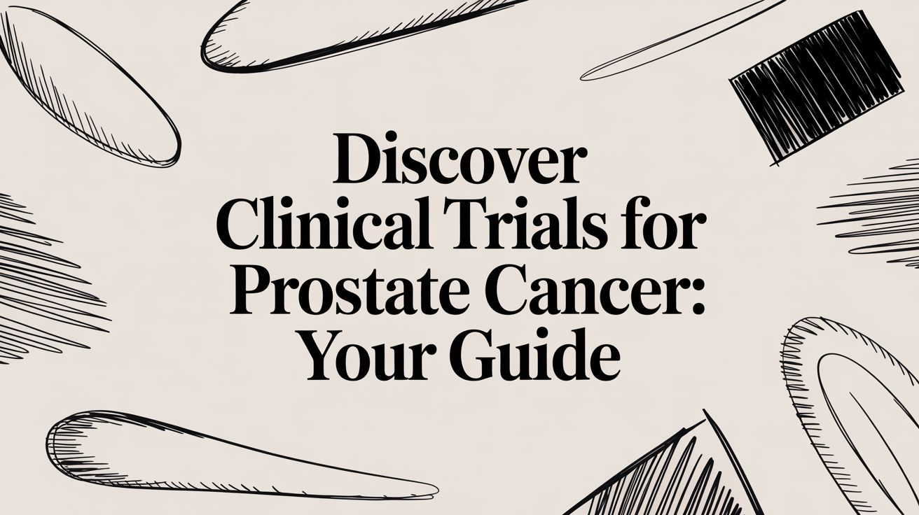 Discover clinical trials for prostate cancer: Your Guide