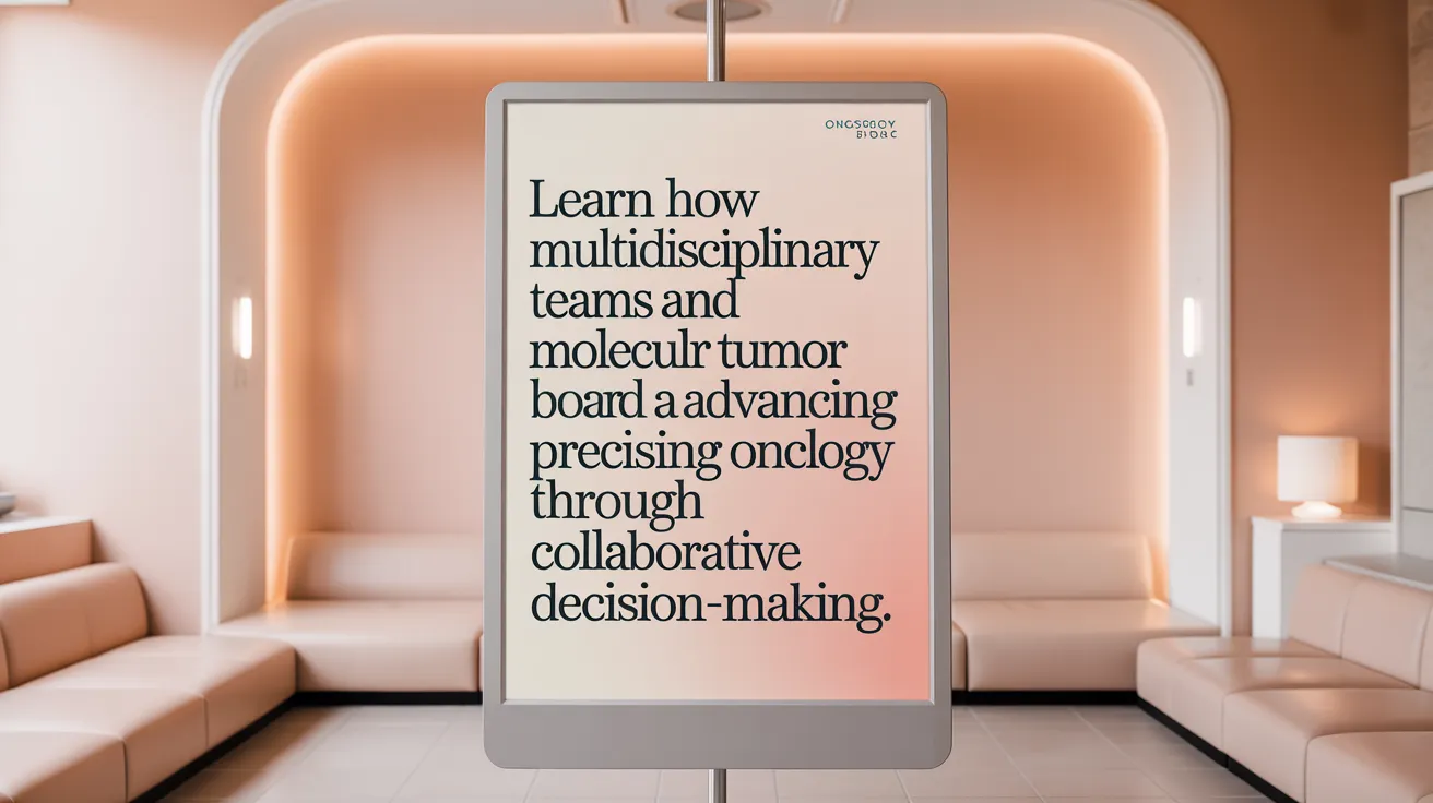 Learn how multidisciplinary teams and molecular tumor boards are advancing precision oncology through collaborative decision-making.