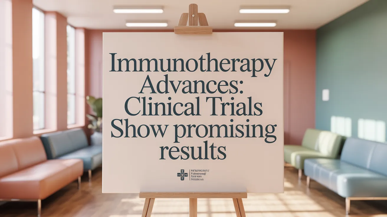 Immunotherapy Advances: Clinical Trials Show Promising Results