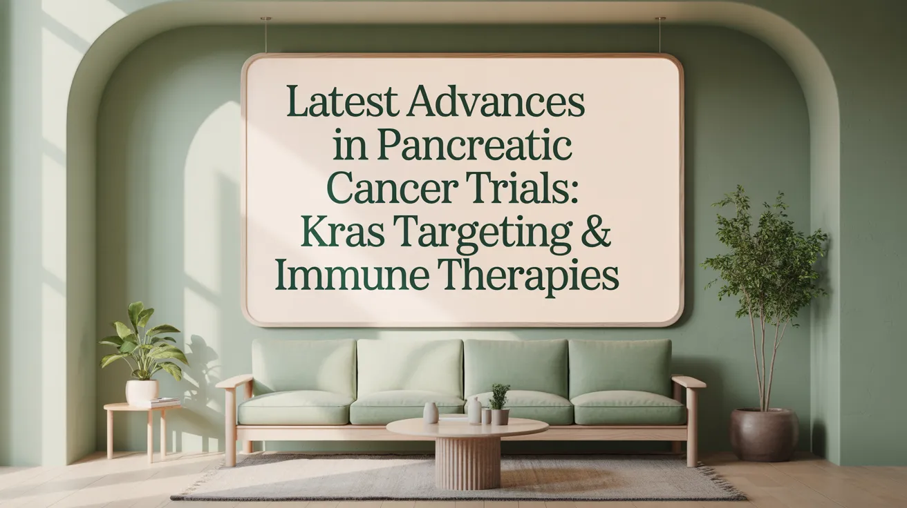 Latest advances in pancreatic cancer trials: KRAS targeting &amp; immune therapies