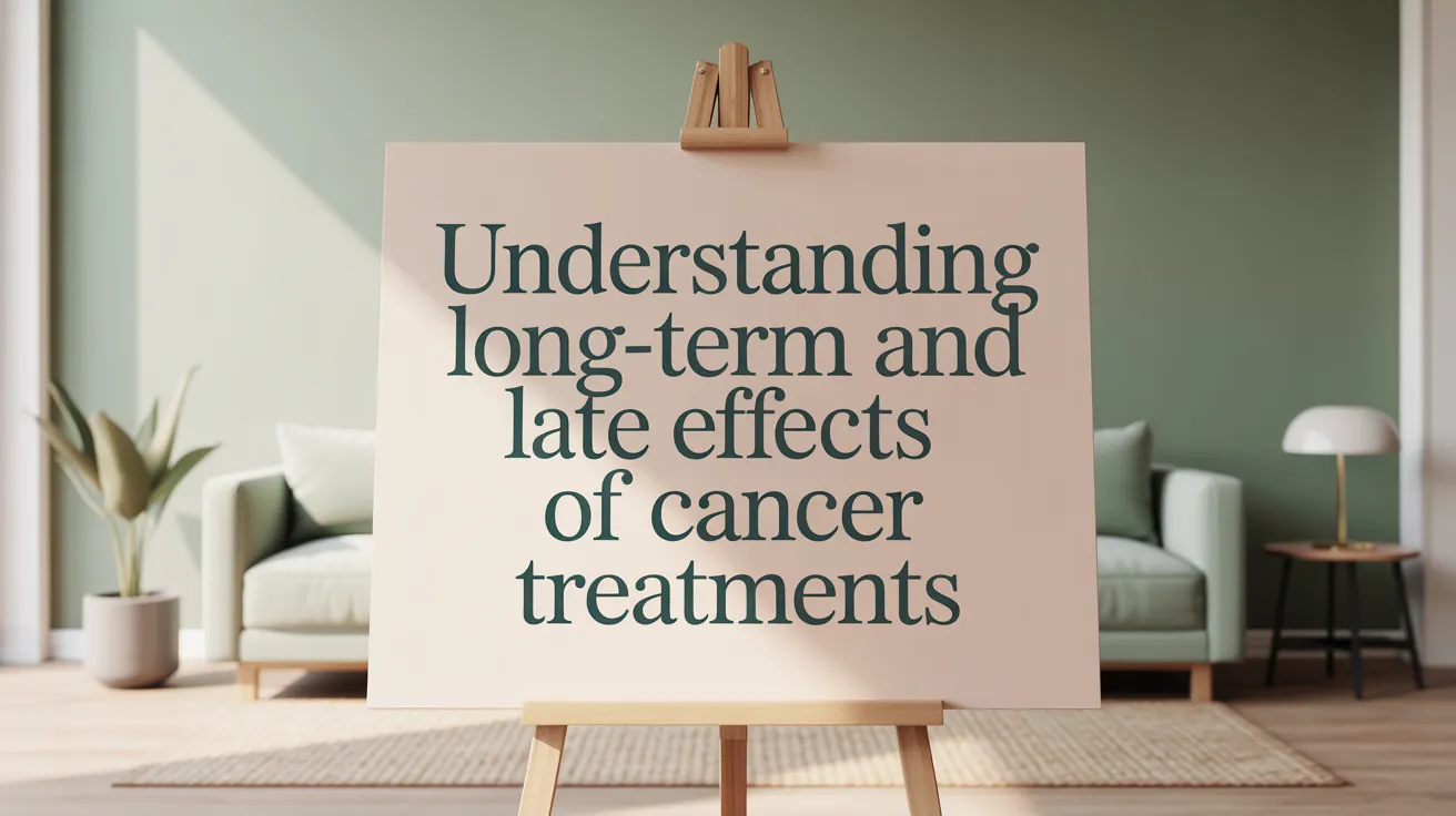 Understanding Long-Term and Late Effects of Cancer Treatments