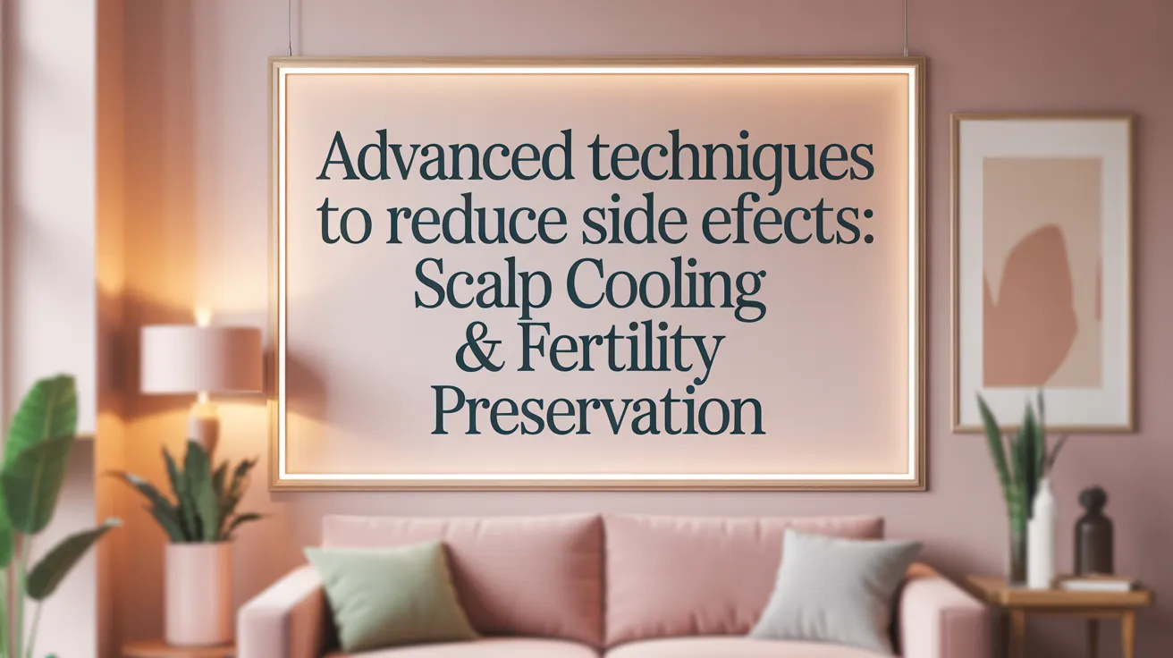 Advanced Techniques to Reduce Side Effects: Scalp Cooling &amp; Fertility Preservation