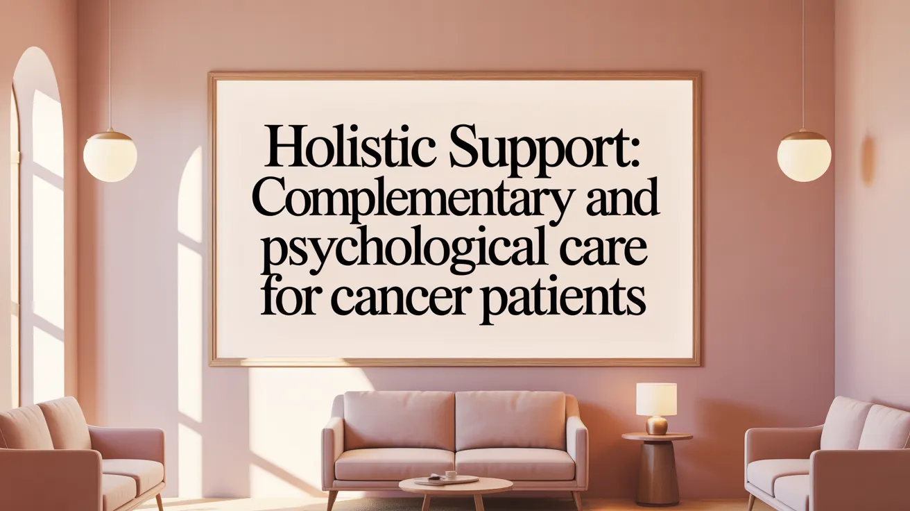 Holistic Support: Complementary and Psychological Care for Cancer Patients