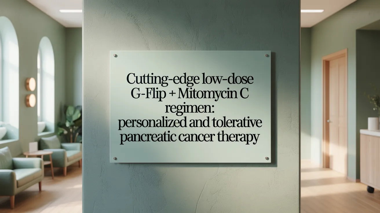 Cutting-Edge Low-Dose G-FLIP + Mitomycin C Regimen: Personalized and Tolerable pancreatic Cancer Therapy