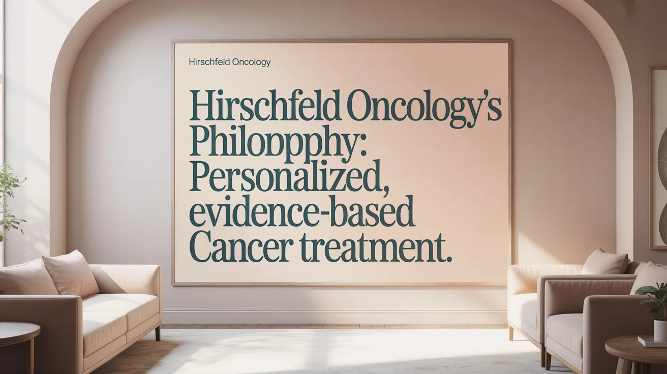 Hirschfeld Oncology’s Philosophy: Personalized, Evidence-Based Cancer Treatment