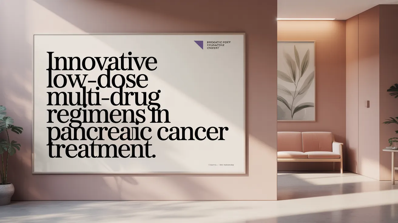 Innovative Low-Dose Multi-Drug Regimens in Pancreatic Cancer Treatment