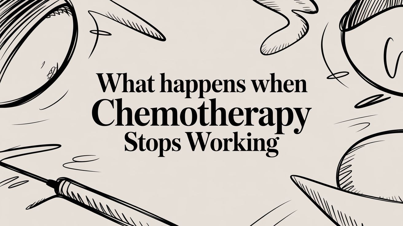 What Happens When Chemotherapy Stops Working