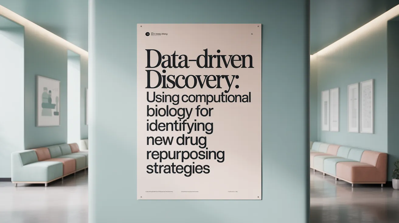 Data-Driven Discovery: Using Computational Biology for Identifying New Drug Repurposing Strategies