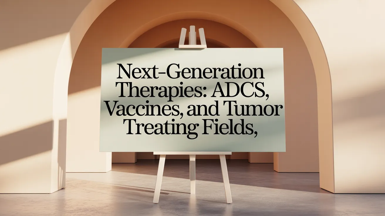 Next-Generation Therapies: ADCs, Vaccines, and Tumor Treating Fields