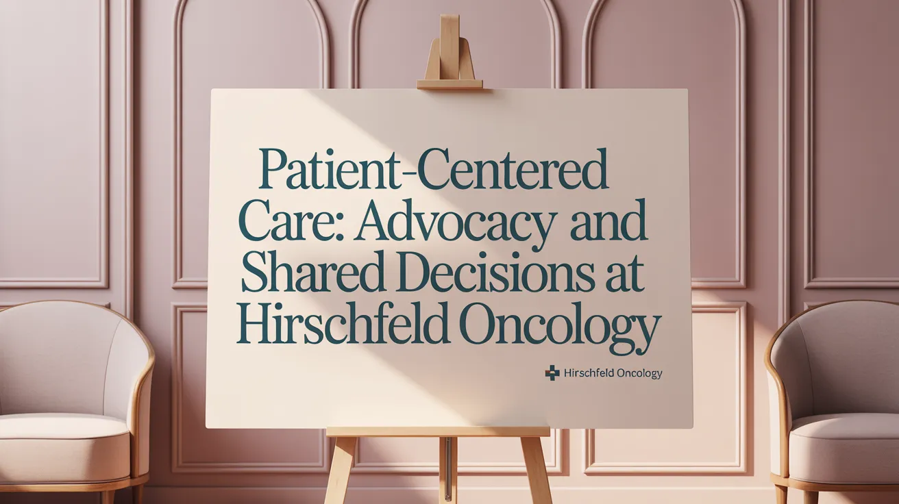 Patient-Centered Care: Advocacy and Shared Decisions at Hirschfeld Oncology