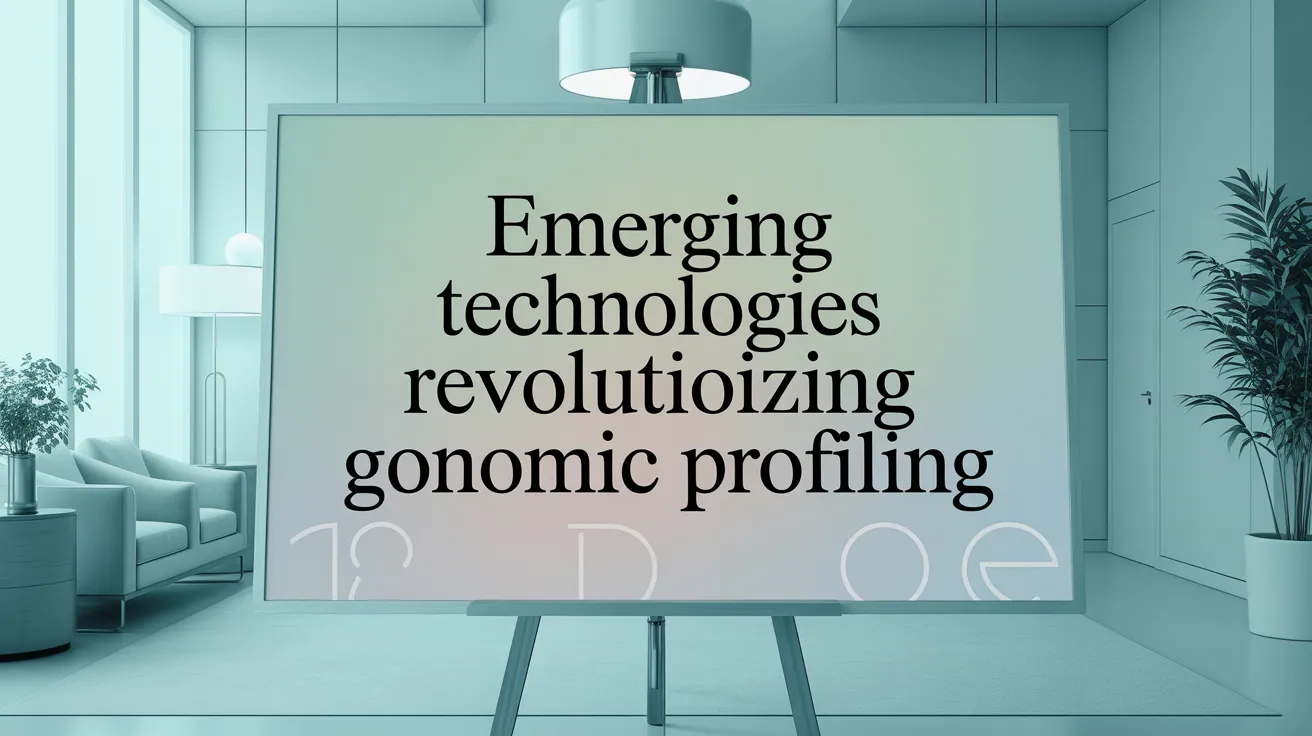 Emerging Technologies Revolutionizing Genomic Profiling