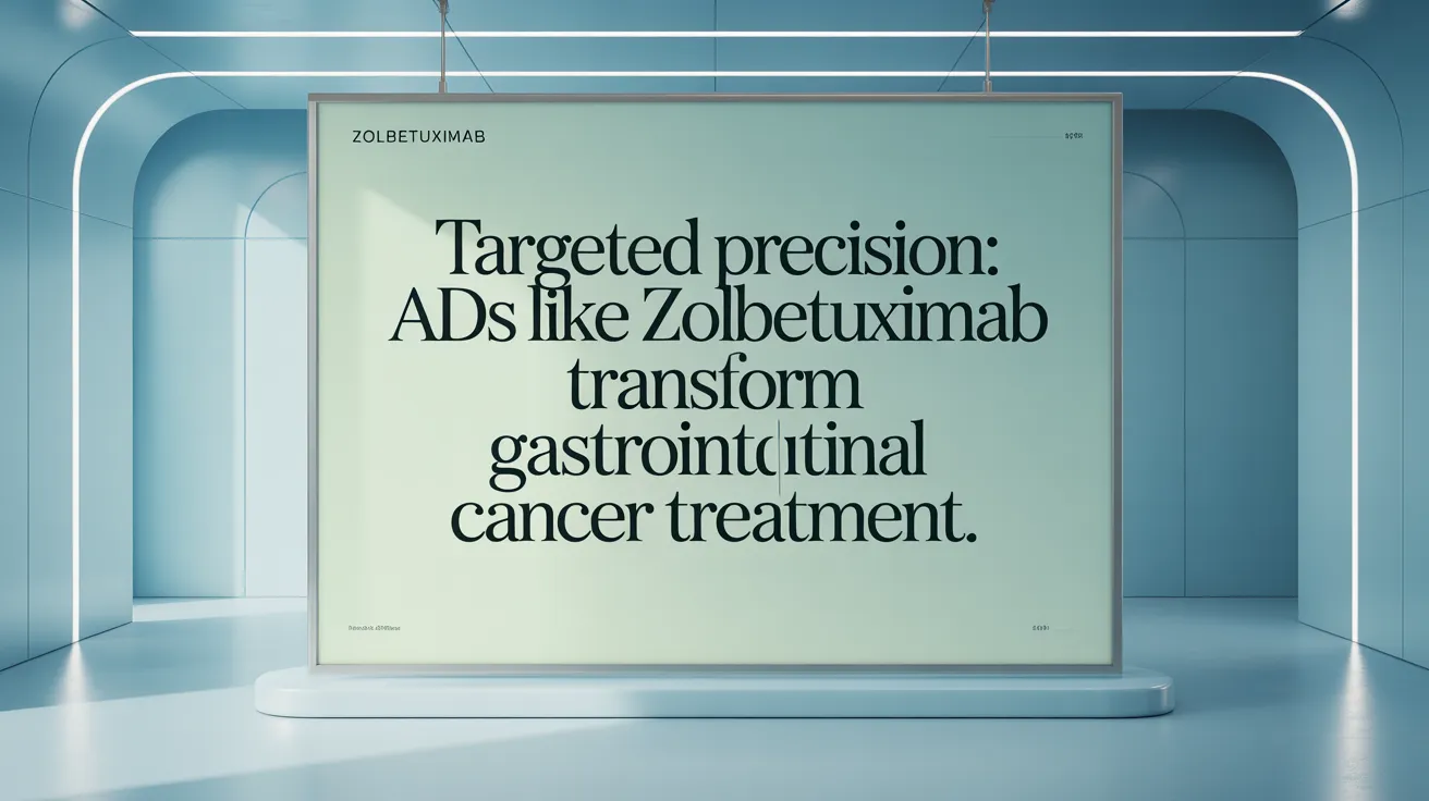 Targeted Precision: ADCs like Zolbetuximab Transform Gastrointestinal Cancer Treatment