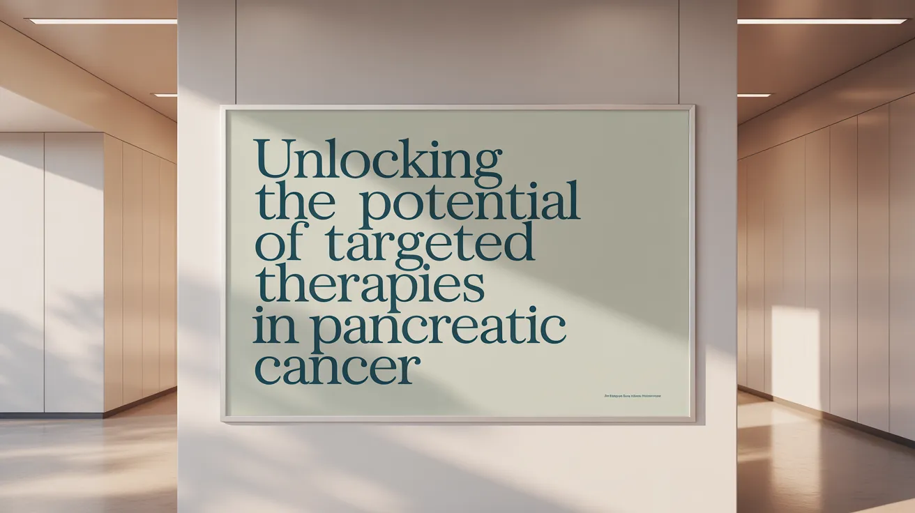 Unlocking the Potential of Targeted Therapies in Pancreatic Cancer