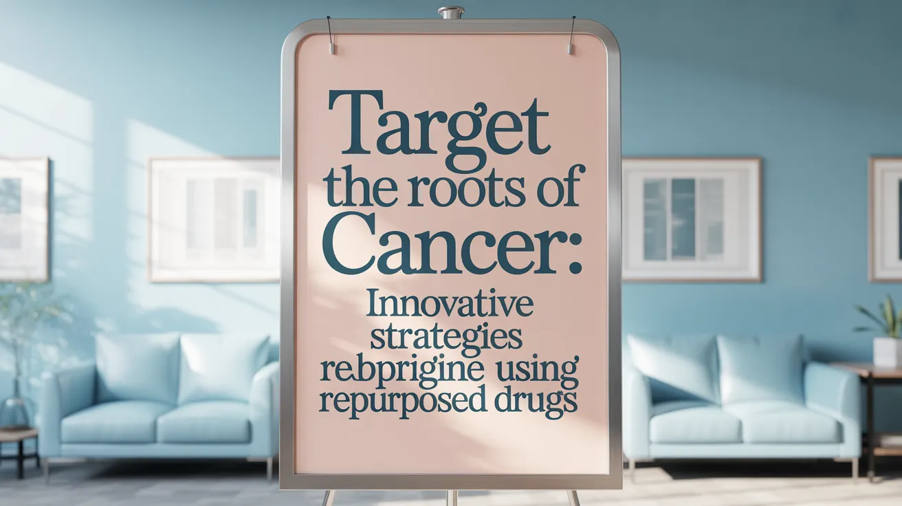 Target the Roots of Cancer: Innovative Strategies Using Repurposed Drugs