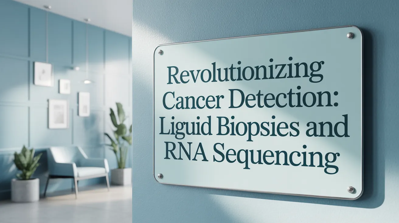 Revolutionizing Cancer Detection: Liquid Biopsies and RNA Sequencing
