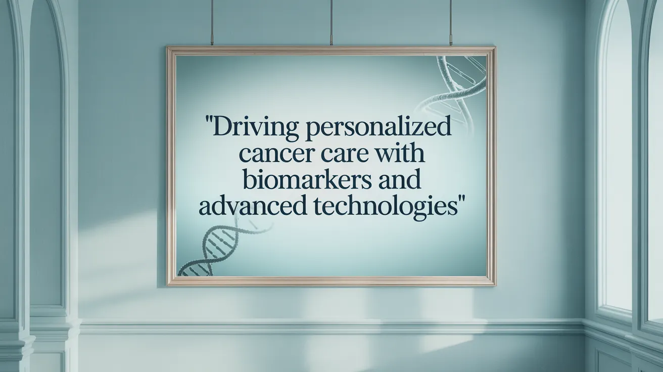 Driving Personalized Cancer Care with Biomarkers and Advanced Technologies