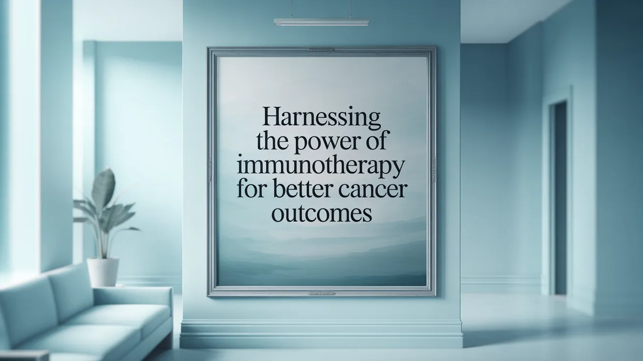 Harnessing the Power of Immunotherapy for Better Cancer Outcomes