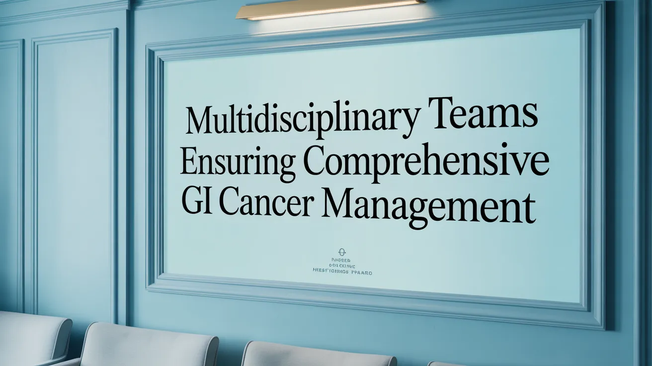 Multidisciplinary Teams Ensuring Comprehensive GI Cancer Management