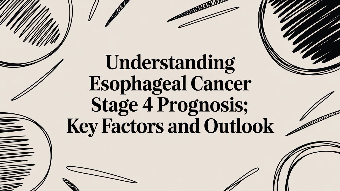 Understanding esophageal cancer stage 4 prognosis: key factors and outlook