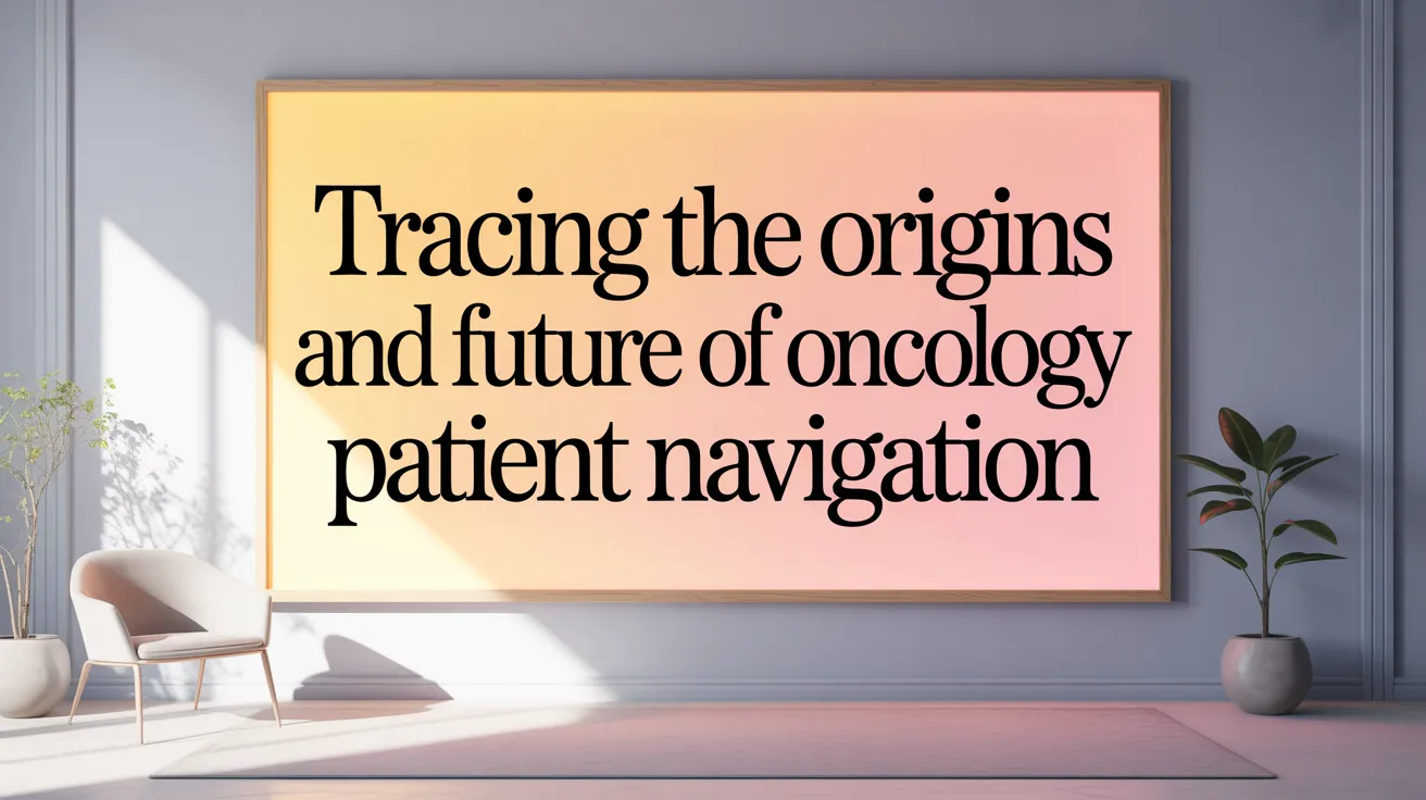 Tracing the Origins and Future of Oncology Patient Navigation