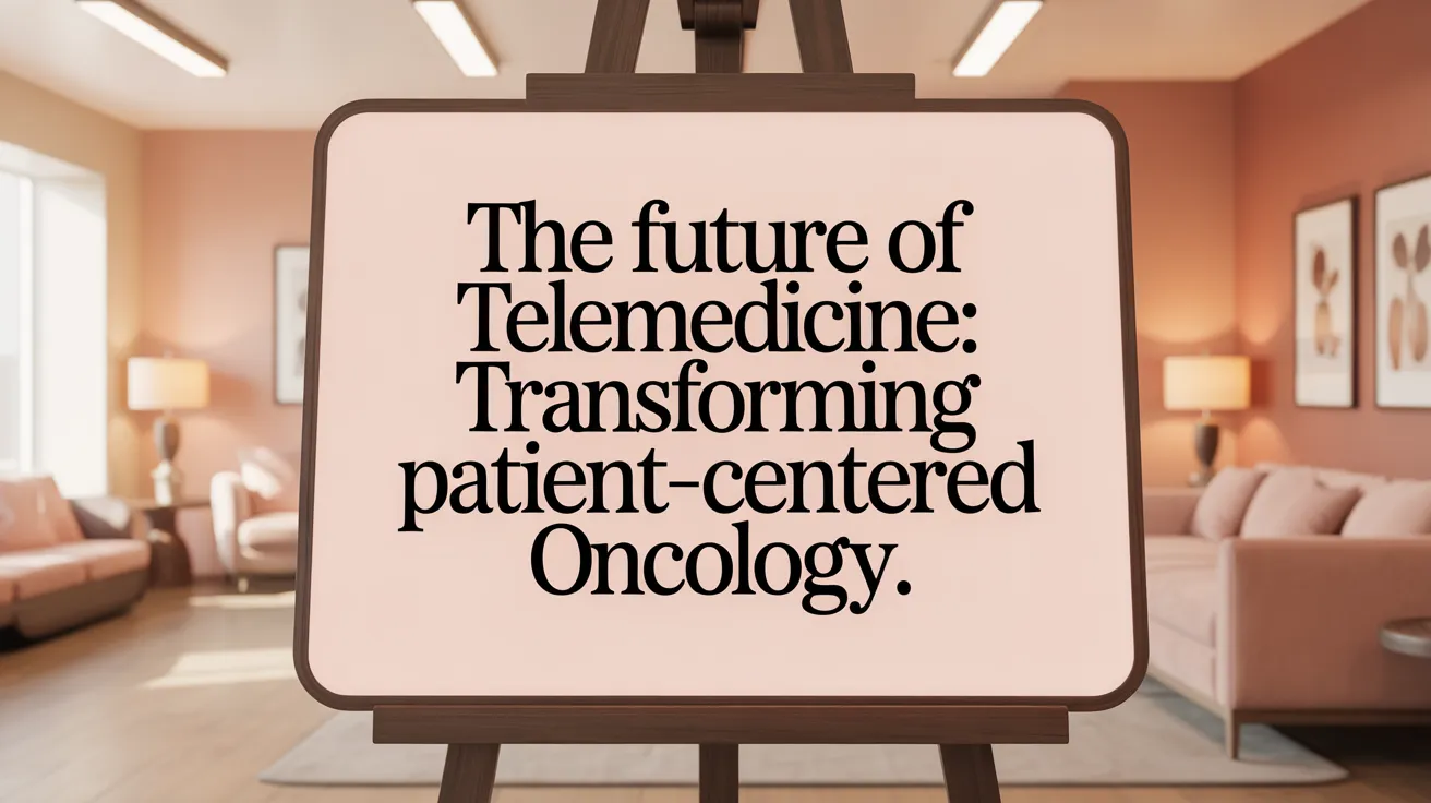The Future of Telemedicine: Transforming Patient-Centered Oncology