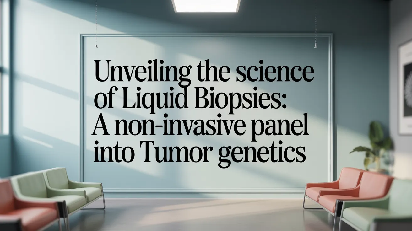 Unveiling the Science of Liquid Biopsies: A Non-Invasive Panel Into Tumor Genetics