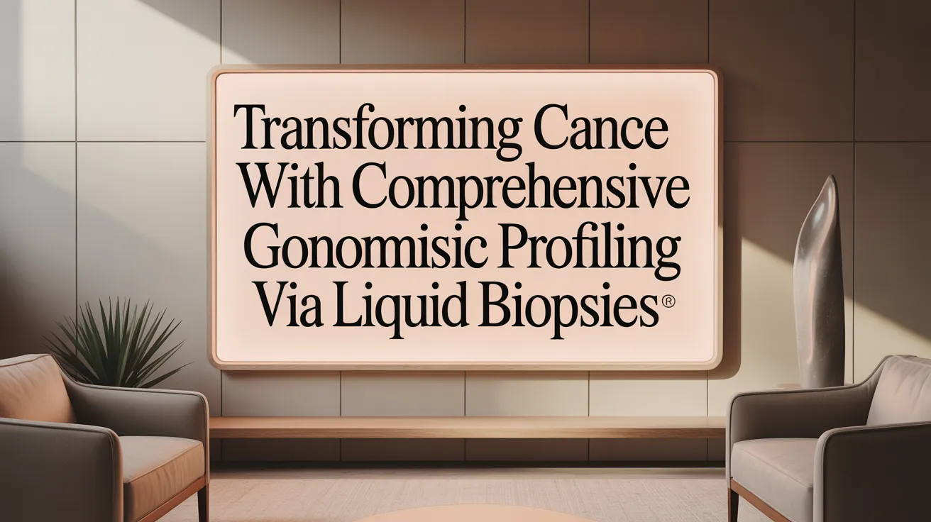 Transforming Cancer Care with Comprehensive Genomic Profiling via Liquid Biopsies