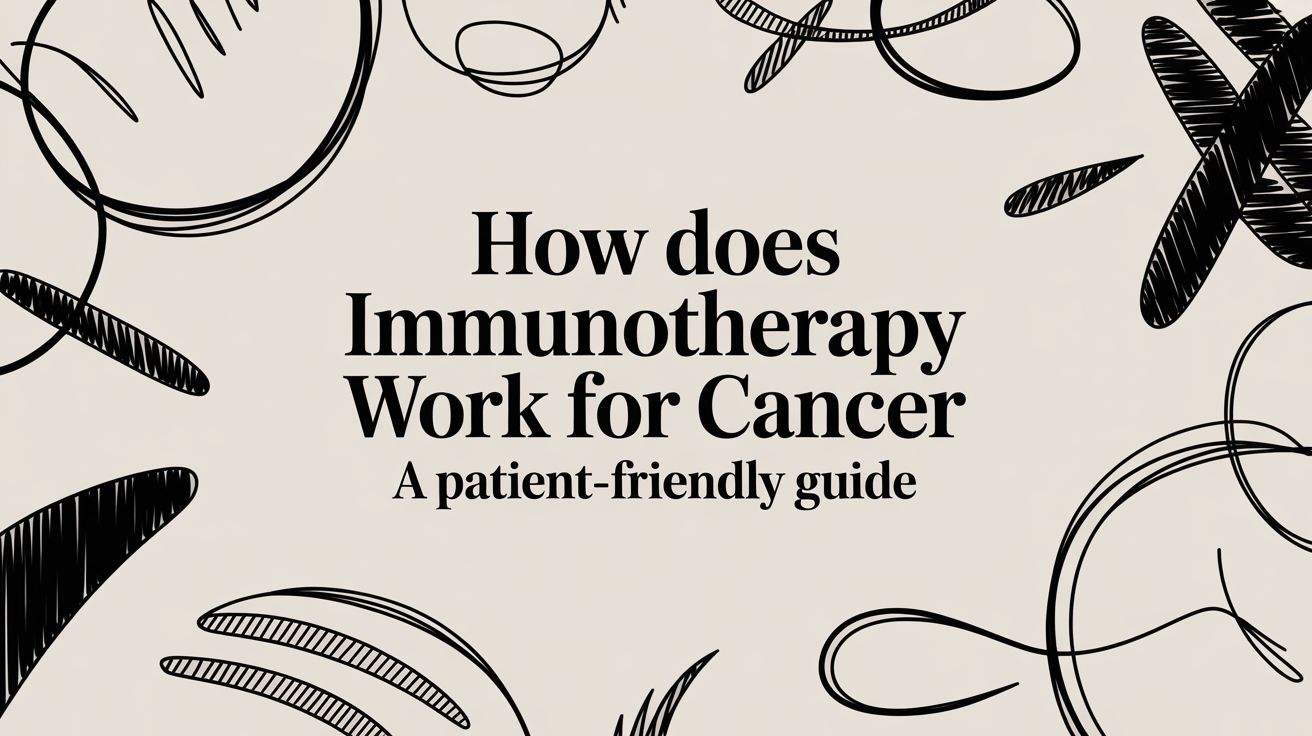How Does Immunotherapy Work for Cancer A Patient-Friendly Guide