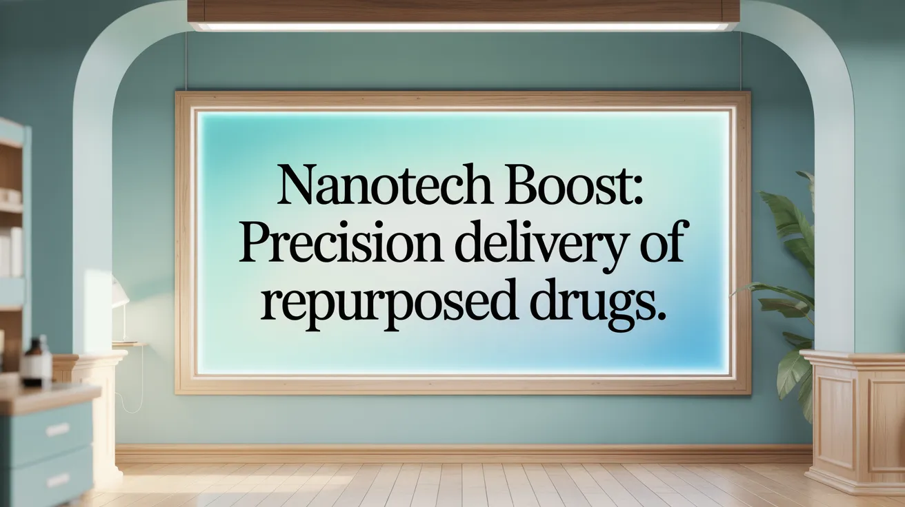 Nanotech Boost: Precision Delivery of Repurposed Drugs