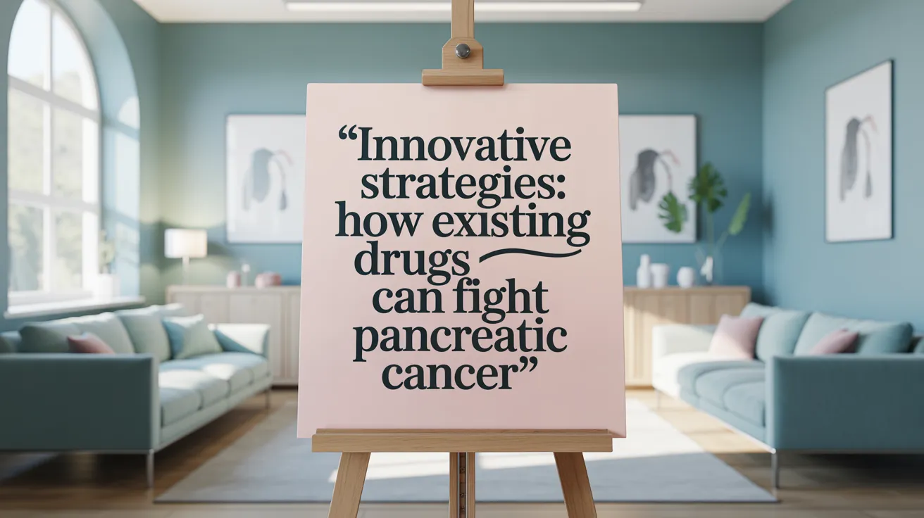 Innovative Strategies: How Existing Drugs Can Fight Pancreatic Cancer