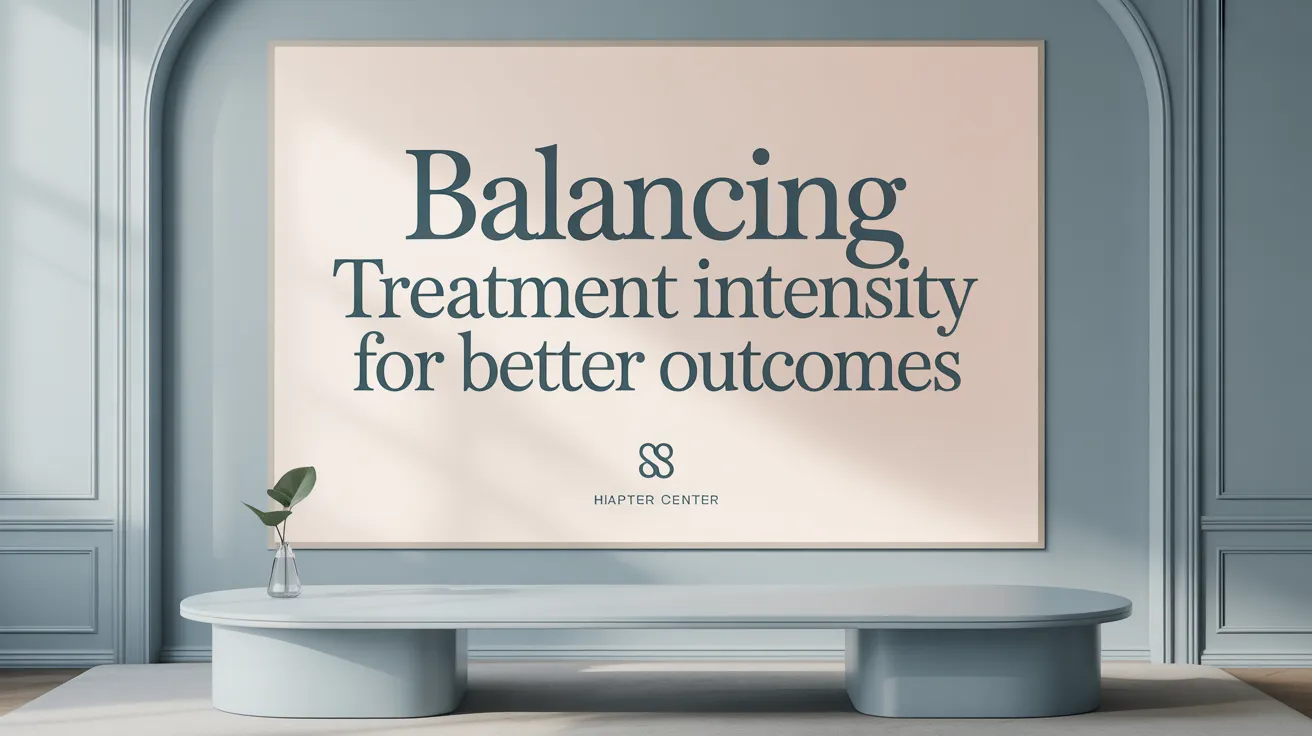 Balancing Treatment Intensity for Better Outcomes