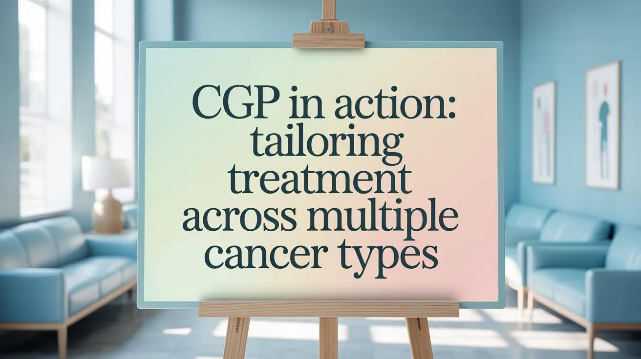 CGP in Action: Tailoring Treatment Across Multiple Cancer Types