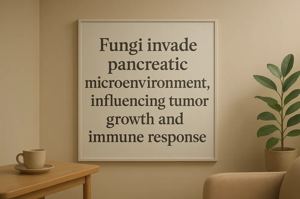 Fungi invade pancreatic microenvironment, influencing tumor growth and immune response